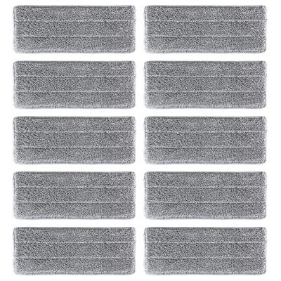 Steam Mop Dry Mop Cloths 10pcs Flat Mop Head Pads Cleaning Mop Wet Mop Head Refill Reusable Mopping Head Pads Replacement Accessories Cleaning Mop Head Mop