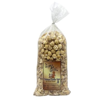 Gold Dust Kettle Corn | Cinnamon and Sugar Kettle Corn | Cinnamon Toast Flavor | Sweet and Salty | Non GMO | Gluten Free | Fresh Popped Popcorn | Nebraska Popcorn | 7 oz bag | 4 Pack
