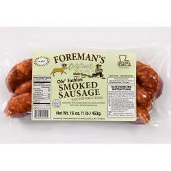 Foreman's Smoked Venison Sauasage (Pack of 6)