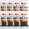 Enjoy Teriyaki Beef Jerky 8 oz (Pack of 8) | Traditional Style | High Protein | Low Fat | Zero Trans Fat | No Preservatives | No MSG | No Nitrites | USA Made | Resealable Bags view 1