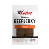 Enjoy Teriyaki Beef Jerky 8 oz (Pack of 8) | Traditional Style | High Protein | Low Fat | Zero Trans Fat | No Preservatives | No MSG | No Nitrites | USA Made | Resealable Bags view 2