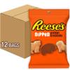 REESE'S Chocolate and Peanut Butter Candy Dipped Animal Crackers Bags, 4.25 oz (12 Count) view 1