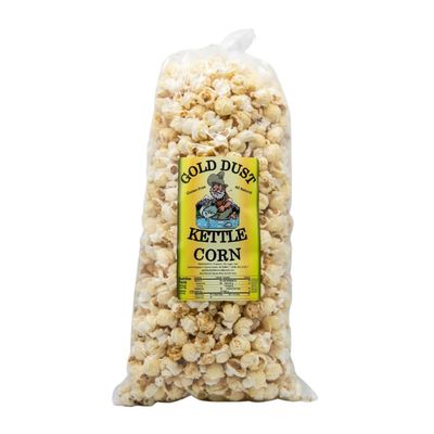 Gold Dust Kettle Corn | Kettle Corn | Sweet and Salty Kettle Corn Popcorn | Non GMO | Fresh Popped Popcorn | Kettle Popcorn | Made in Nebraska | 8 oz Bag | 4 Pack