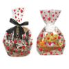 AnapoliZ Cellophane Wrap Bags with Hearts | (10 Pcs) X-Large 24 in X 30 in | 2.5 Mil Thick Crystal Clear Cellophane Bags with Hearts | Gifts, Baskets Wrapping | Valentines, Mothers Day Baskets view 4