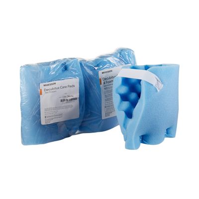 McKesson Decubitus Care Pads, Heel Protector Pad, Blue, One Size Fits All, 20 Count