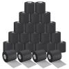 24 Pieces Foam Underwrap Tape Sports Prewrap Athletic Tape Foam Pre Wrap for Ankles Wrists Hands and Knees(Black) view 1