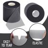 24 Pieces Foam Underwrap Tape Sports Prewrap Athletic Tape Foam Pre Wrap for Ankles Wrists Hands and Knees(Black) view 4