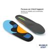 3 Arch Support Heighten Medial Health Insoles_WORLD STEP Size:L view 2