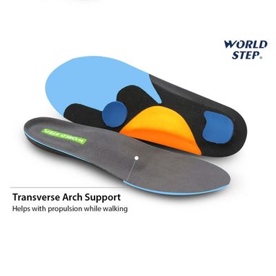 3 Arch Support Heighten Medial Health Insoles_WORLD STEP Size:M