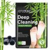 10PCS Foot Pads, Natural Bamboo Vinegar Ginger Powder Foot Sticker view 1