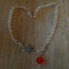 8" Sterling Silver says Diabetes Diabetic 3mm Dainty Rolo Medical Alert Bracelet Jewelry Making For You view 3