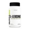 NutraBio L-Leucine Supplement - Optimal Amino Acid for Muscle Growth & Recovery - Naturally Fermented Free Form Leucine Amino Acids Supplement- Vegan, Non-GMO, Gluten Free - 400mg, 180 Capsules view 1