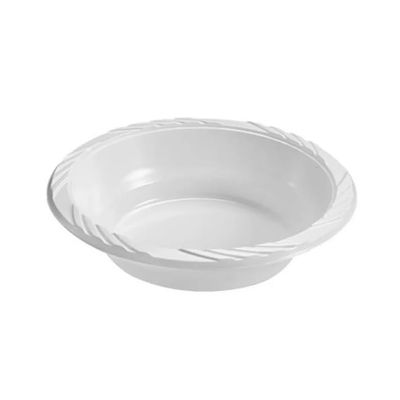 Nicole Fantini 12oz Medium Weight Disposable White Plastic Soup Bowls : Perfect for home, offices, parties, restaurants, and hotels : 200CT