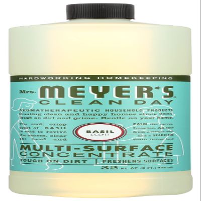 Mrs Meyers Clean Day Multi Clnr Conc Basil, 32 Oz (Pack of 6)
