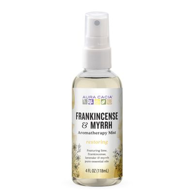 Aura Cacia, Mist Frankincense And Myrrh, 4 Fl Oz