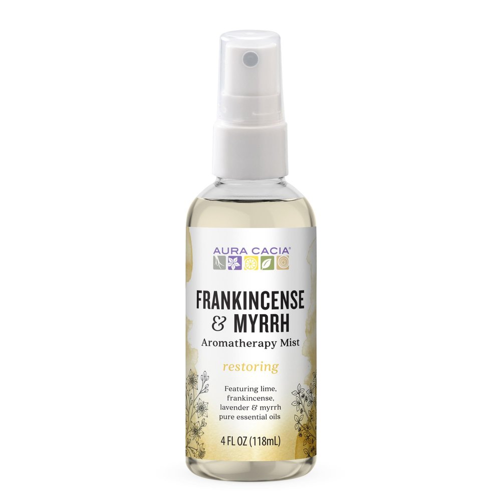 Aura Cacia, Mist Frankincense And Myrrh, 4 Fl Oz