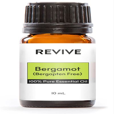 Bergamot (Bergapten Free) Essential Oil by Revive Essential Oils - 100% Pure Therapeutic Grade, for Diffuser, Humidifier, Massage, Aromatherapy, Skin & Hair Care