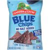 Garden of Eatin' No Salt Added Blue Chips Corn Tortilla Chips, 10 oz (Pack of 12)