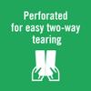 Nexcare Flexible Clear Tape, Its Clear, Stretchy Design Conforms to Hard to Tape Areas, Dispenser view 4