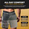 CopperJoint Hip Brace for Women & Men, Adjustable Hip and Thigh Compression Wrap, Left or Right Wear, Groin, Hamstring and Upper Thigh Support, One Size view 4