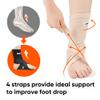 NEOFECT Drop Foot Brace Beige Right AFO Foot Drop Brace for Walking, Drop Foot Brace with Shoes, Stroke Recovery Equipment, Foot Drop Brace for Sleeping, Adjustable Ankle Brace (Right) view 2