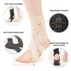 NEOFECT Drop Foot Brace Beige Right AFO Foot Drop Brace for Walking, Drop Foot Brace with Shoes, Stroke Recovery Equipment, Foot Drop Brace for Sleeping, Adjustable Ankle Brace (Right) view 3