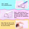 Cunhill 3 Pieces Tooth Floss Handle Reusable with 300 Pieces Dental Floss Refill Heads Unflavored Colorful Floss Interdental Toothpick Flosser for Teeth Cleaning, 3 Colors view 3