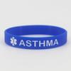 JOYID Blood THINNER Diabetic Type 1/2 Asthma Silcone Rubber Medical Alert ID Emergency Bracelets Warning Wristband Silicone Bracelets-Asthma view 3