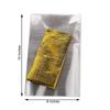 Balsa Circle 100 Clear 6x10-Inch Cellophane Treat Bags Twist Ties Wedding Reception Events Favors Gifts Party Decorations Supplies view 2