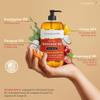 Natural Nourishing Citrus & Coconut Massage Oil- Smooth Glide, Non Greasy Therapeutic Massage Oils with Rejuvenating, Hydrating & Aromatic Essential Oils for Dry Skin, Soothes Muscle & Joints 8.8 oz view 2