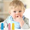 Healifty 12pcs Baby Silicone Toothbrush Baby Finger Oral Toothbrush Silicone Tooth Brush Tooth Cleaner Finger Infant Oral Care Brush view 4