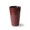 Awasaka TB-1052 Seikaze Bordeaux Double Layer Hot and Cold Tall Cup, Wooden Box view 1