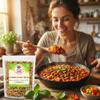 Textured Vegetable Protein (TVP), Unflavored, 1 lb. Bag, Natural Plant Based Vegan Protein Chunks, Non-GMO and Gluten Free Crumbles, Cholesterol Free by Amazing Chiles view 3