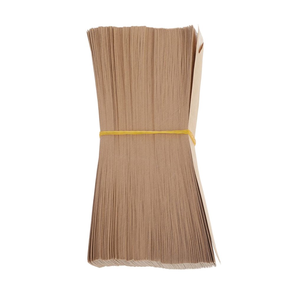 200pcs Kraft Paper Chopsticks Bag Kraft Chopsticks Sleeve Tableware Carrying Case Straws Cutlery Storage Pouch for Travel School Office Dishwasher Holder