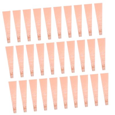 Zerodeko 100pcs Flower Bouquet Sleeves Opp Transparent Wrapping for Chic Flower Packing and Decorations for Weddings and Floral Arrangements