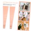 Zerodeko 100pcs Flower Bouquet Sleeves Opp Transparent Wrapping for Chic Flower Packing and Decorations for Weddings and Floral Arrangements view 4