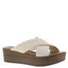 Blowfish Malibu Luster Platform Slide Womens Sandal 85 BM US Cloud view 1