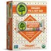 Happy Village Organic Fig & Nut Bar, APRICOT | Only 3 Ingredients, Gluten Free, No Added Sugar, Kosher, Non-GMO, Vegan, Good Source of Fiber | Organic Healthy Snack Bars (16 bars, 1.4 OZ each) view 1