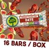 Happy Village Organic Fig & Nut Bars, DATE | Only 3 Ingredients, Gluten Free, No Added Sugar, Kosher, Non-GMO, Vegan, Good Source of Fiber | Organic Healthy Snack Bars (16 bars, 1.4 OZ each) view 2