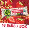 Happy Village Organic Fruit & Nut Bars, STRAWBERRY | Gluten Free, No Refined Sugar, Kosher, Non-GMO, Vegan, Good Source of Fiber | Organic Healthy Snack Bars (16 bars, 1.4 OZ each) view 2