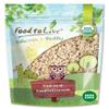 Food to Live Gluten Free Organic Regular Rolled Oats, 1 Pound  Non-GMO, Old-Fashioned, 100% Whole Grain, Vegan, Bulk. Rich in Fiber. Great for Oatmeal, Cereal, Granola, Cookies. Made in USA view 1