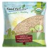 Food to Live Gluten Free Organic Regular Rolled Oats, 6 Pounds  Non-GMO, Old-Fashioned, 100% Whole Grain, Vegan, Bulk. Rich in Fiber. Great for Oatmeal, Cereal, Granola, Cookies. Made in USA view 1