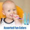 Bottles N Bags Baby Toothbrush- Soft Bristles  Set of 3 Toddler Toothbrush for Boys and Girls Cute Colors and Designs Great Gift for Baby's and Toddlers 3 Pack view 3