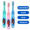 Bottles N Bags Baby Toothbrush- Soft Bristles  Set of 3 Toddler Toothbrush for Boys and Girls Cute Colors and Designs Great Gift for Baby's and Toddlers 3 Pack view 4