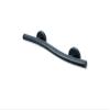 18 Wave-Shaped Grab Bars for Shower in 1.25 Dia, Right Handed | ADA Handicap Grab Bars for Seniors Can Hold up to 500 lbs | Grab Bars for Wall in Matte Finish view 1