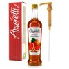 Amoretti - Grapefruit Beverage Infusion, 94 Servings Per Bottle (750 ml) - Drink Mix & Water Enhancer with Pump for Flavoring Cocktails, Waters, Teas, and other Beverages, Preservative Free view 1
