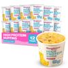 Bootylicious | 25g Protein Muffin | Birthday Cake | Low Carb, 16g Fiber, Low Glycimic Index, Low Sugar, 2.54oz Cup, 12-Pack view 1