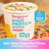 Bootylicious | 25g Protein Muffin | Birthday Cake | Low Carb, 16g Fiber, Low Glycimic Index, Low Sugar, 2.54oz Cup, 12-Pack view 3