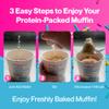 Bootylicious | 25g Protein Muffin | Birthday Cake | Low Carb, 16g Fiber, Low Glycimic Index, Low Sugar, 2.54oz Cup, 12-Pack view 4