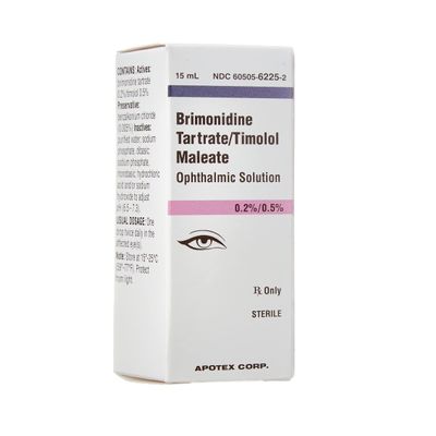 Brimonidine / Timolol (Generic for Combigan, Ophthalmic Solution)